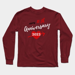 Happy anniversary 10th Long Sleeve T-Shirt